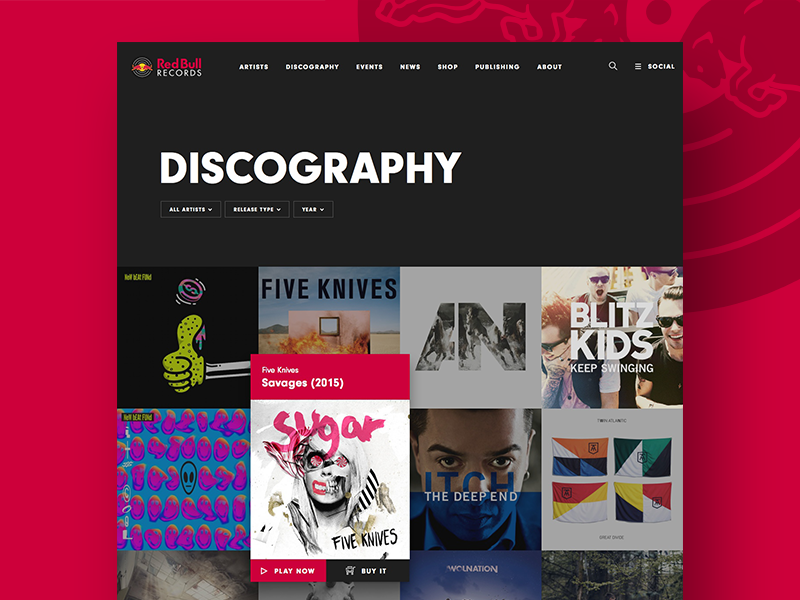 Discography Page
