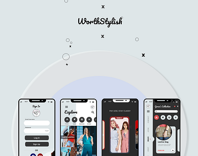 Mobile App: Online Pre-loved clothes Shopping App ecommerce ecommerce app fashion mobile app online ui ui design uiux design ux ux design
