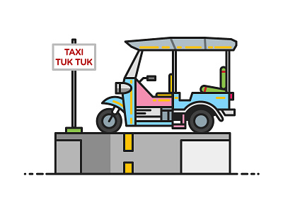 taxi-tuk tuk service