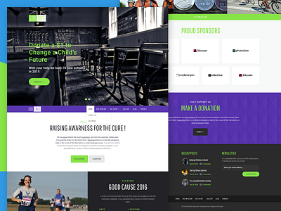 Good Cause - A Single Event Fundraiser Theme charity homepage index landing template theme ui web website