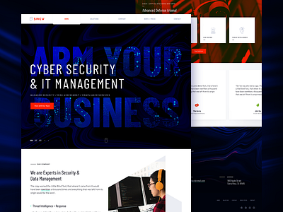 Sinew - Cyber Security Theme