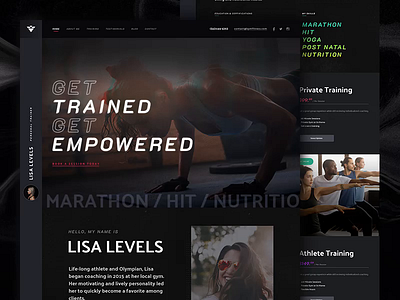 BPM - Personal Fitness Trainer Theme fitness homepage index landing template theme ui web website wordpress