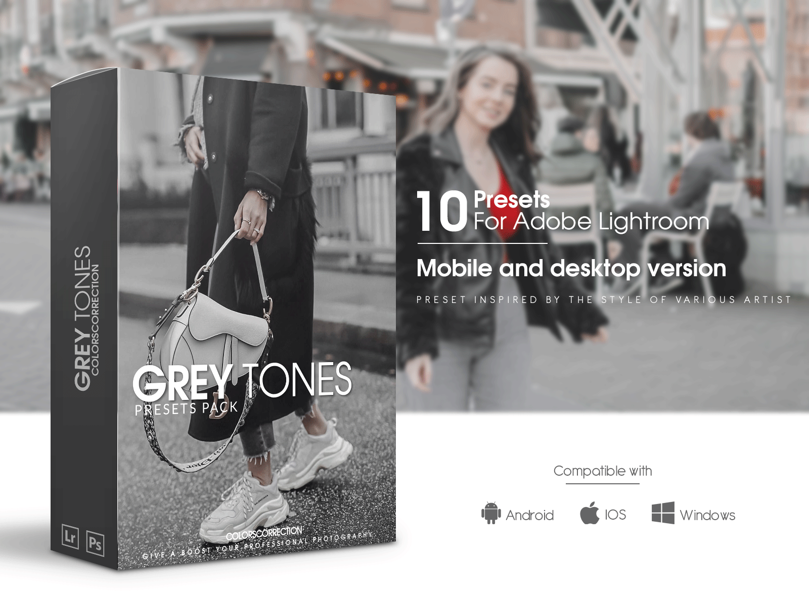 GREY TONE LIGHTROOM PRESETS by Colors Correction on Dribbble