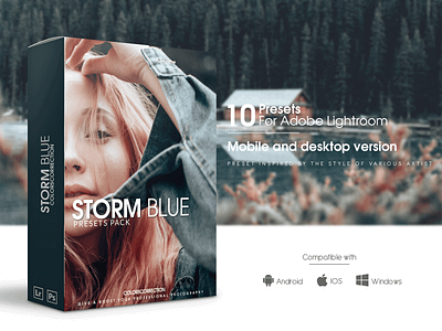 STORM BLUE LIGHTROOM PRESETS