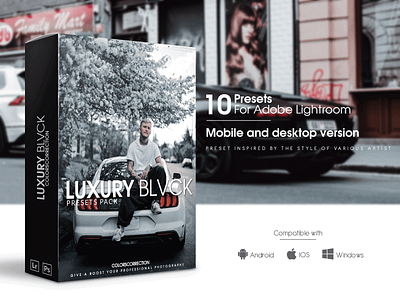 LUXURY BLVCK LIGHTROOM PRESET