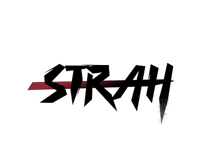 Agressive Wordmark Logo for a Gamer design graphic design logo typography wordmark