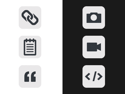 Category icons grey icons pictos texture