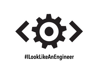 Alyssaduprey.Ilooklikeanengineer.Logo cog eye ilooklikeanengineer logo