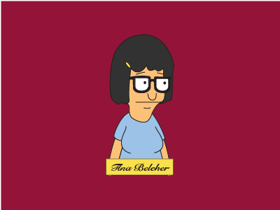 Tina Belcher Magnet