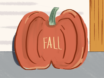 Fall Fun 6 digital brushes doodle fall fun lettering photoshop pumpkin