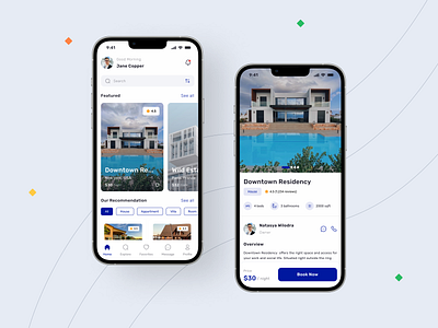 Real Estate App Design