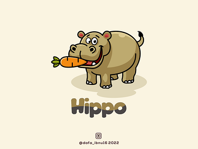 hippo logo inspiration 3d animation app branding design graphic design icon illustration logo motion graphics typography ui ux vector