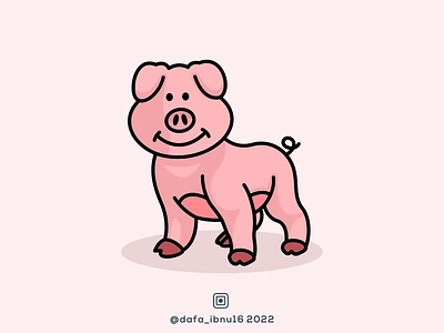 piglet illustration app branding design icon illustration logo typography ui ux vector