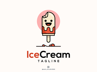 ice cream logo inspiration app branding design icon illustration logo typography ui ux vector