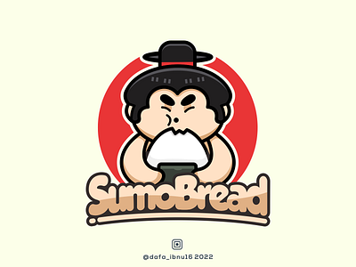 sumo bread logo design app branding design icon illustration logo typography ui ux vector