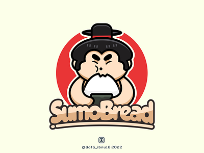 sumo bread logo design