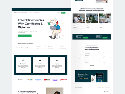 Online Course Landing Page Design