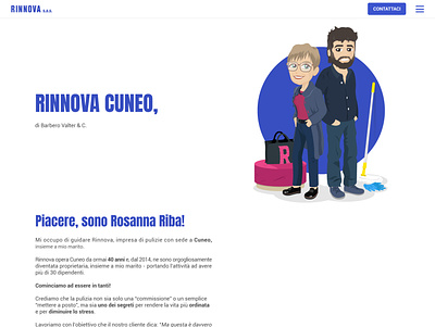 Home Page - Rinnova s.a.s business design graphicdesign illustration modern people template web webdesign website