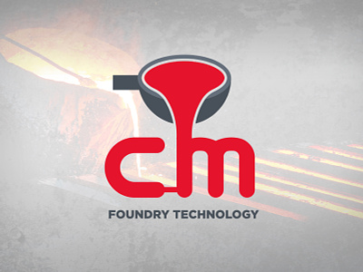 CM Foundry Technology branding business design flat foundy graphicdesign industry logo modern technology vector