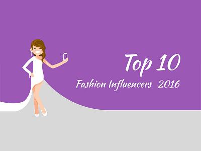 Top Fashion Influencers 2017 10 fashion flat flat people influencers infographic ten top top ten