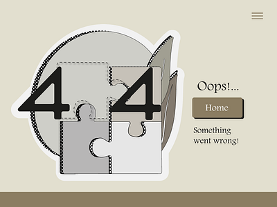 Illustration- 404 Error page 404 error page adobe illustrator dribb graphic design ui weekly warm up c weekly warm up challange weekly warmup