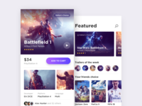 Games Market Concept