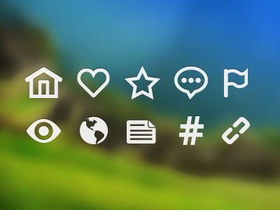 Web Icons design designer icons interface ui web