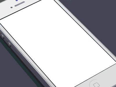 (GIF) Mobile UI Demo demo gif iphone jonathan hasson mobile ui