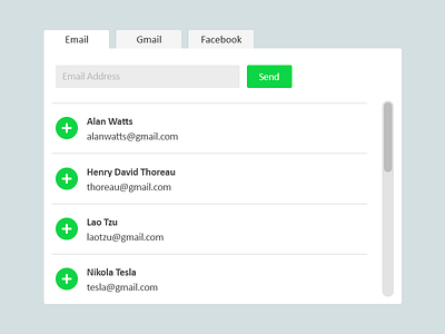 Invite Friends UI Panel