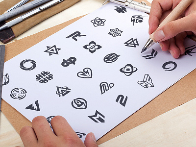 Logo Sketches 2015 branding designer hire logo design logos san francisco sf