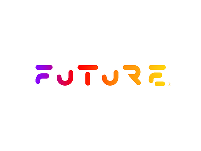 Futuristic Logo design trends futuristic graphic design logo logo design logo trends logotype minimal type typography