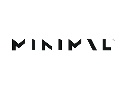 Minimal Logo font futuristic geometric logo logo designer logotype minimal minimalist type typeface typgography
