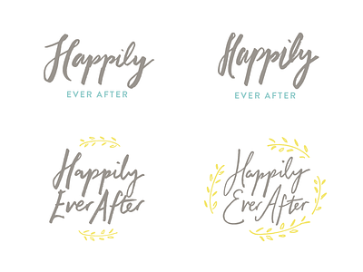 Brush Lettering Logos