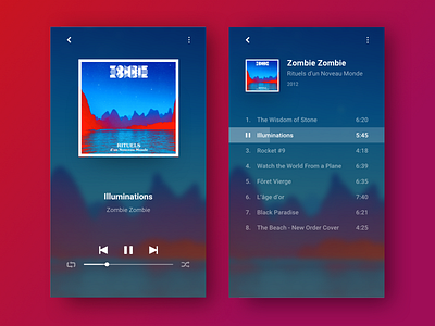 Music Player - App Concept