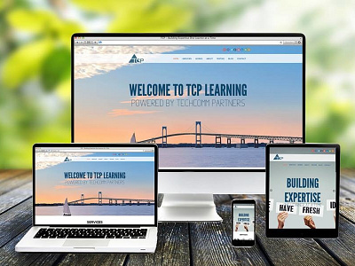 TCP Learning Website responsive design ui ui design ux ux design web design web development website
