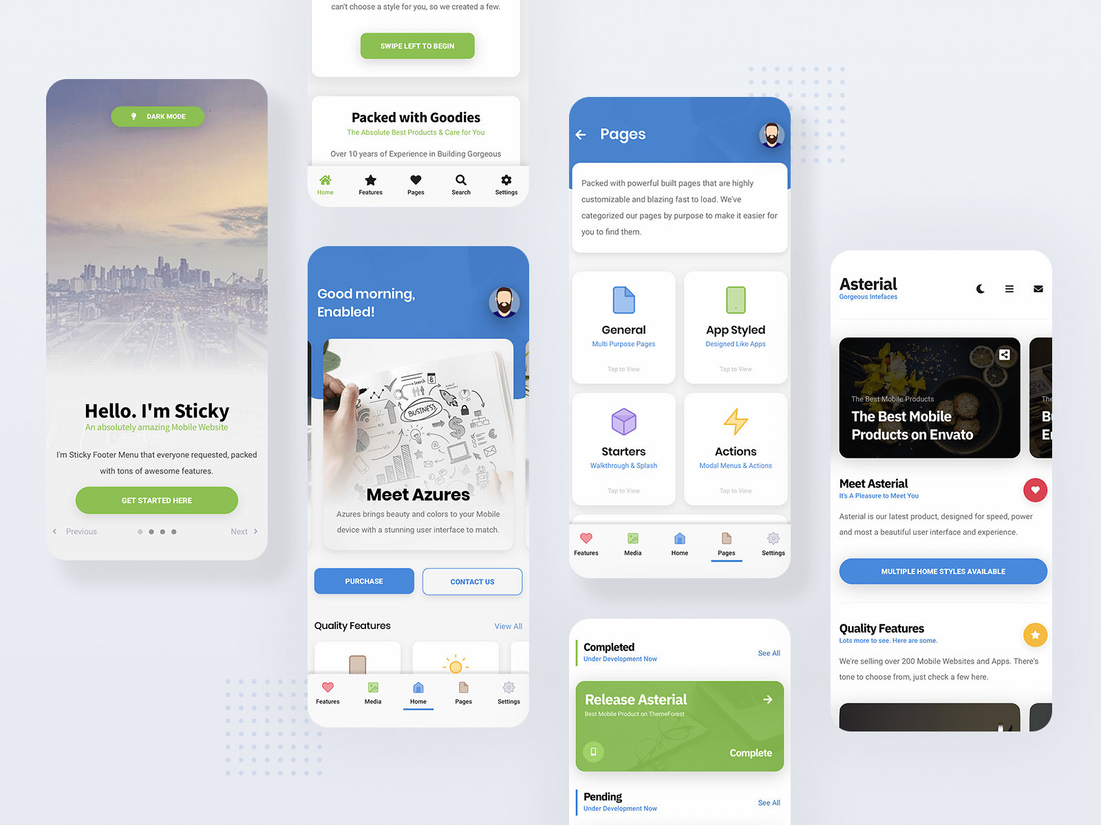 Spring Sale | Mobile Website Template by Enabled on Dribbble