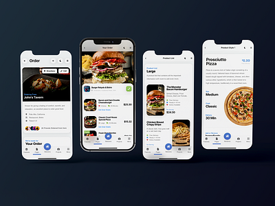 AppKit - Restaurant / Food App Mobile Template - Bootstrap android app app design app ui application bistro app branding card design card layout delivery app design food food app food ui food website glass effect ios mobile restaurant app ui