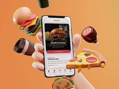 Sticky - Mobile Kit & PWA for Restaurants & Food Apps android app app template bistro app bootstrap css delivery app design fast food app fast food restaurant food food app graphic design html ios mobile restaurant app restaurant website ui