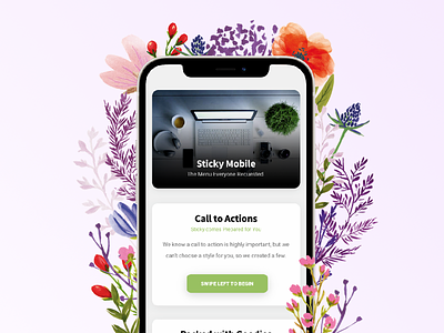 Sticky Mobile | Premium Mobile Kit & PWA - App Template