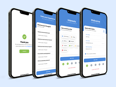 Form Wizard | Azures Mobile - Mobile Kit & PWA Template