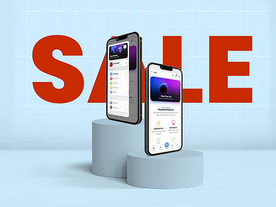 Biggest Sale of the Year - 50% Off the Best Mobile Kits & PWAs android app app design app ui creative assets daily ui daily uiux design discount ios iphone mobile pwa sale sidebar ui user interface design web app design web app template web development