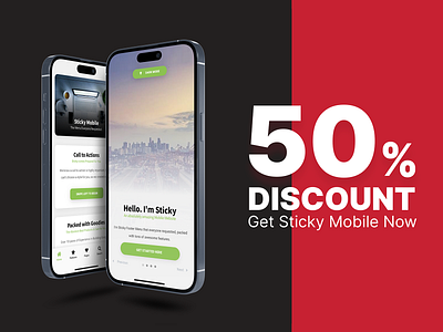 50% OFF Sticky Mobile | Best Selling Mobile Kit & PWA