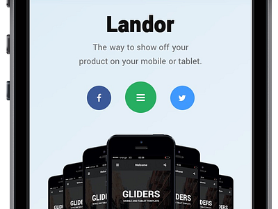 Landor android galaxy htc ios iphone landing page material design mobile nexus samsung tablet touch