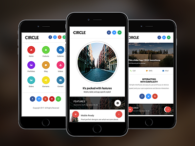 Circle WordPress Theme