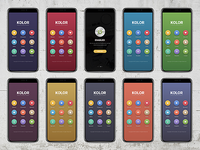 Kolor Mobile | Premium Mobile Template creative css3 design html kolor mobile powerful features template