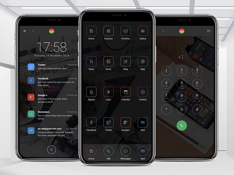 Phonegap Cordova Template By Enabled Dribbble Phonegap Cordova Template Html Mobile Colors
