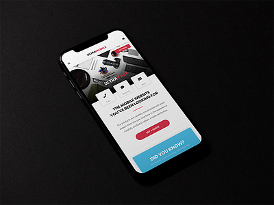 Ultra Mobile | The Ultimate Mobile Template android clean design compatibility css3 design homepage homepage design html ios iphone js landing page landing page design mobile mobile website mobile website design modern design ultra ultramobile webdesign