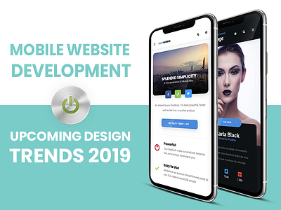 2019 Mobile Website Design Trends app app design apptastic design easy enabled homepage design latest trends mobile mobile page mobile website mobile website development profile page design trending trends user experience user inteface webdesign website website design