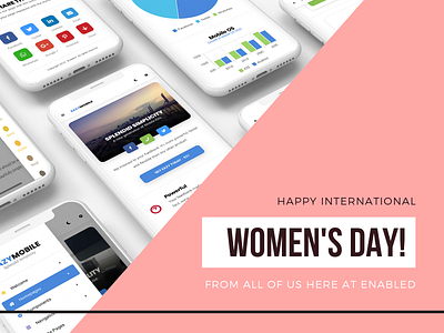 Happy International Women's Day! android app cordova css design galaxy html ios iphone mobile phonegap responsive samsung sidebar template ui women women empowerment women in tech womens day