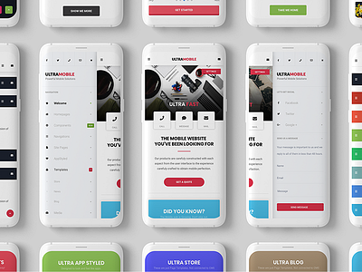 Ultra Mobile | The Ultimate Mobile Template